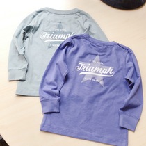 Day single combed cotton children autumn cotton long sleeve star T-shirt 100-160