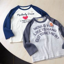 Thousand * Childrens cotton autumn shoulder long sleeve T-shirt 100-150cm