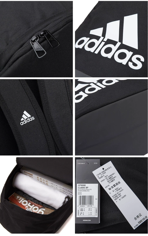 Adidas Adidas Túi nam 2019 Mới ba lô Ba lô Túi sinh viên CF9008 cặp chống gù