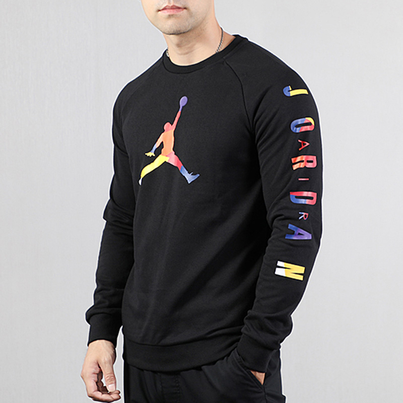 Nike's flagship suit for man's new winter Air Jordan's colorful flying basketball cover casual coat