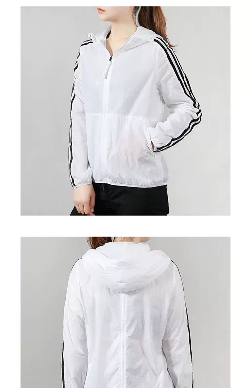 Adidas Nữ Adidas Fall 2020 Áo khoác thể thao và giải trí mới đích thực EH3908 - Áo khoác thể thao / áo khoác