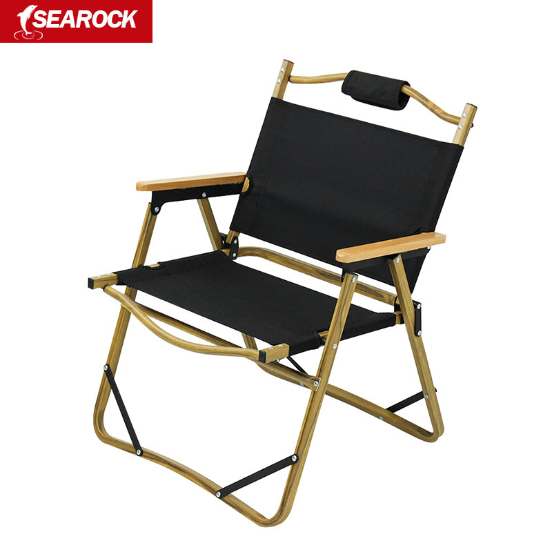 Outdoor Folding Chair Picnic Camping Chair Net Red Balcony Leisure Camping Table Chair Beach Portable Kermit Chair
