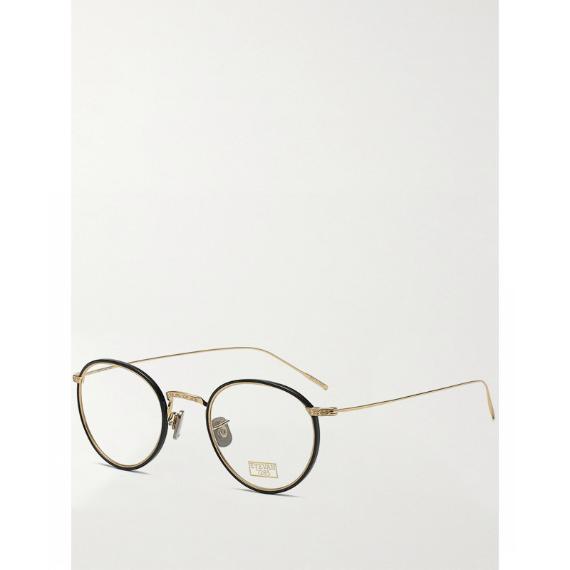 EYEVAN7285 717w Edison Chen same glasses pure titanium retro myopia glasses male Japanese handmade glasses