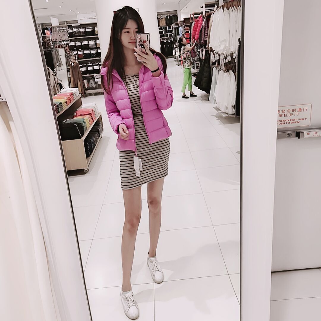 轻薄羽绒棉服,带你重新回到少女时代