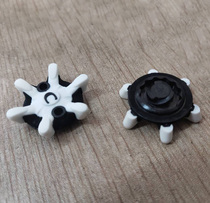 Golf shoe nail accessories movable nail C- shaped spiral quick nail bayonet stud FJ nail six claw