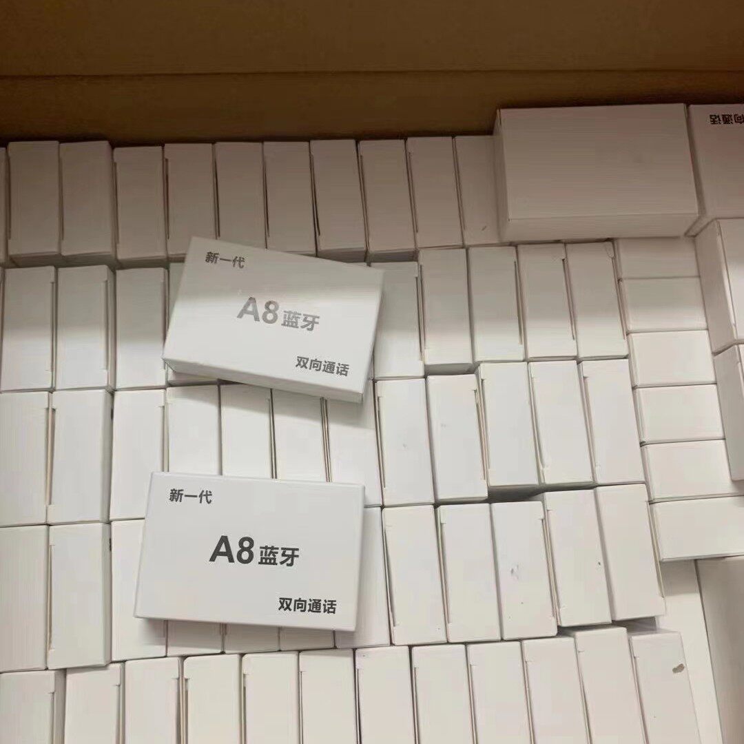 A8 bluetooth collar small bluetooth module charging two-way talk intercom even mobile phone listening song receiver wireless