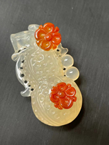 Yunnan natural A-quality ice yellow yellow dragon jade gourd pendant. Special link for payment. Private shooting is invalid.