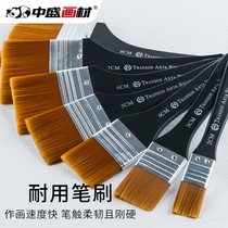 Medium sheng drawing material G1754 nylon paintbrush oil painting brushed water powder brushed propylene paintbrush plate brush wall plotter pen brush