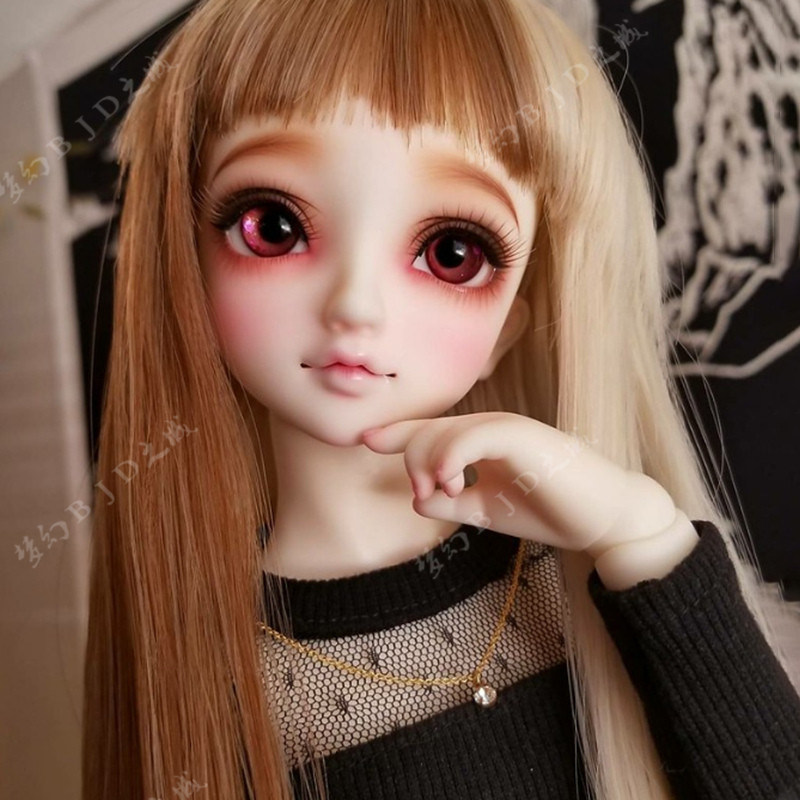 3 points BJD doll SD Old V coco Doll Resin can move humanoid doll gray shrinkage small