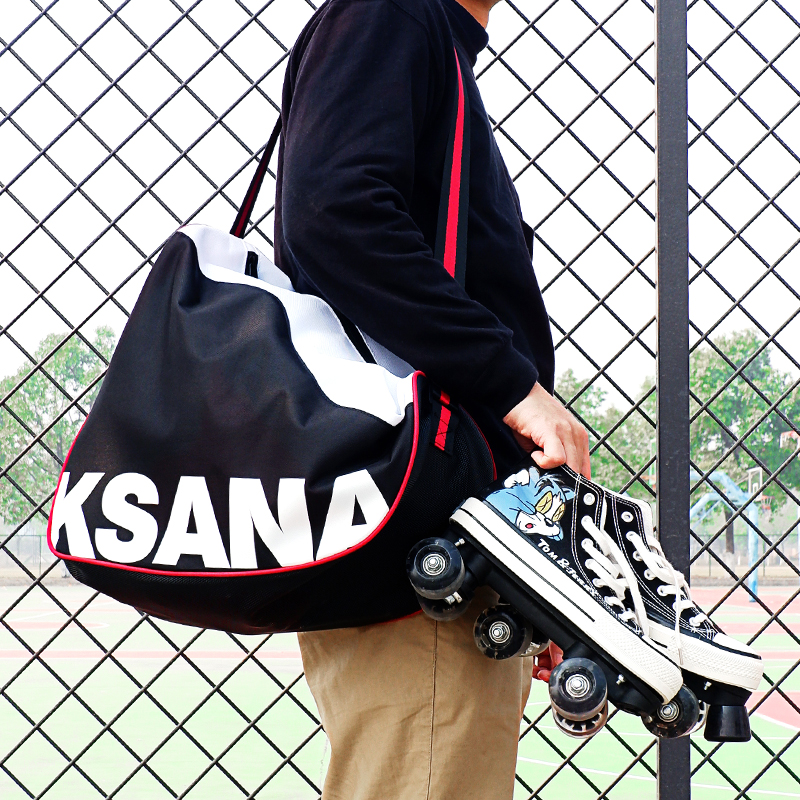 Roller skating storage bag adult children male and girl skating bag skate roller skating skates Sports Fitness Bag