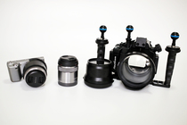 Nauticam Nex5 waterproof case set for sale