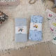 Haze Blue+Blue Bears расчесывали хлопковые 2 пакетные полотенца