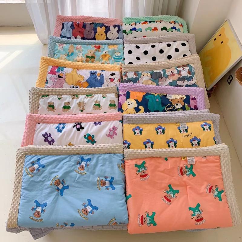 Beans Blanket Thick children Quilt Beans Appeasement By Autumn Winter Thickened Kindergarten Lunch Break baby Winter cotton quilted warm