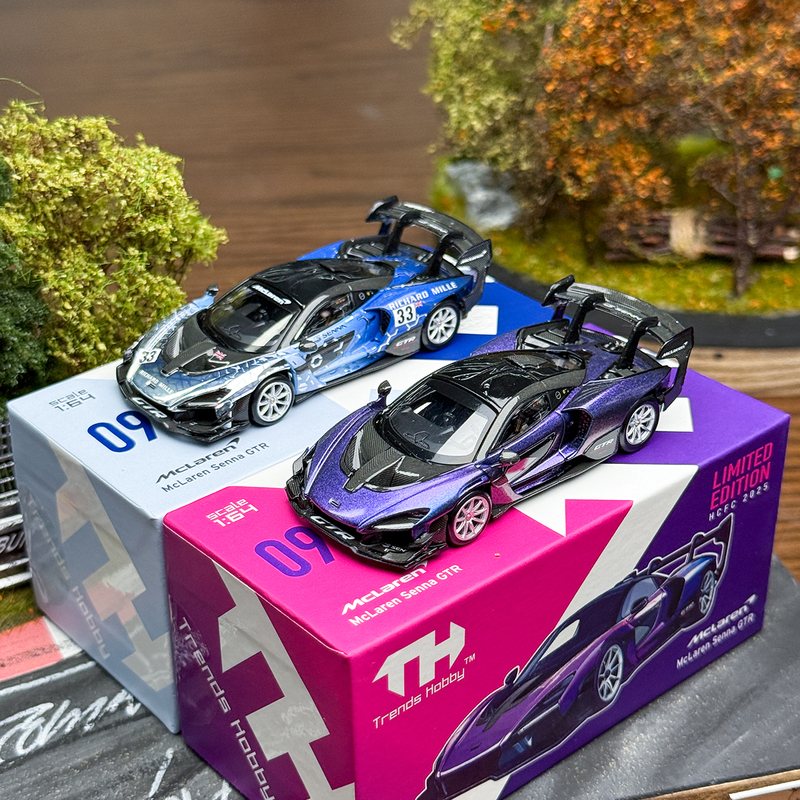 Th 1:64 Mclaren Senna Gtr Hangzhou Hec Exhibition Limited Edition Alloy Car Model