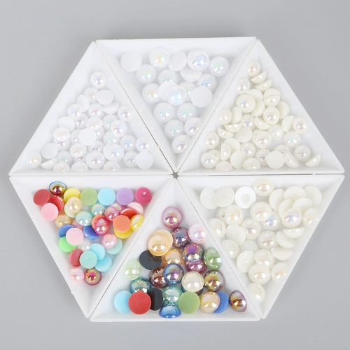 Бусины с аксессуарами из жемчуга, аксессуар для волос ручной работы, серьги, набор материалов, 1000 шт, поделки ручной работы