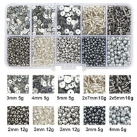 Серебряная упаковка, широкая цветовая палитра, 10 ячеек