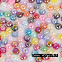 Озеро синий смешанный цвет 6 мм400 кусочков