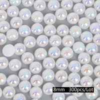 Флуоресцентный зеленый белый цвет 8 мм300 кусочков