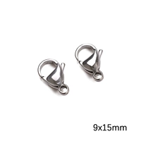 Из нержавеющей стали, стальной, 9x, 15mm