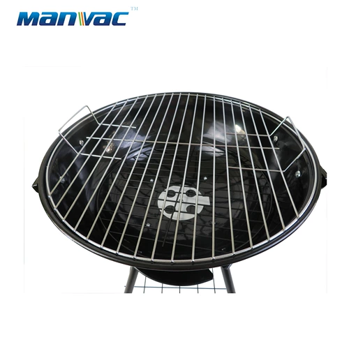 17-дюймовый круглый яблочный барбекю Гриль Американский стиль с грилем с крышкой с колесами на открытом воздухе барбекю барбекю