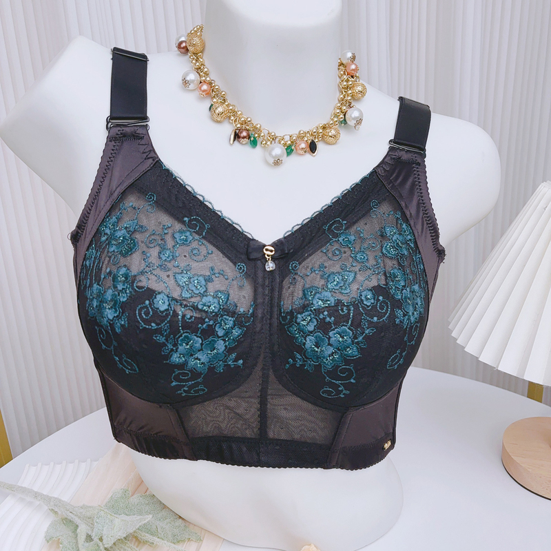 Adjustable Full-Cup Bra for Women with Large Busts, Minimizing Effect, Ultra-Thin, Breast Reduction, Plus Size, Side Breast Control, Anti-Sagging, Lift-Up