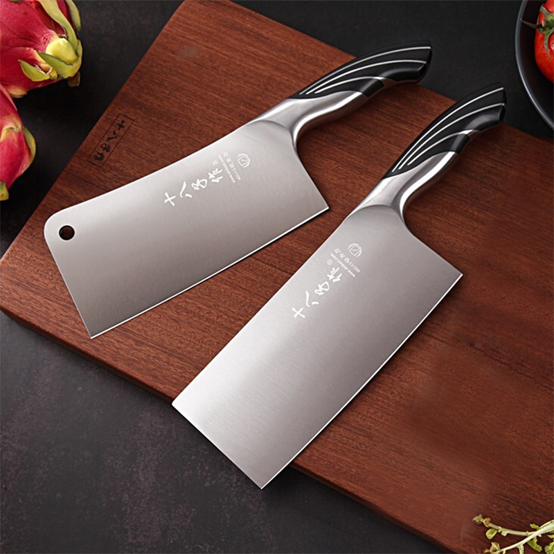 Shiba kitchen knife flagship store official website household sharp slicing knife chopping knife stainless steel kitchen Chinese knife