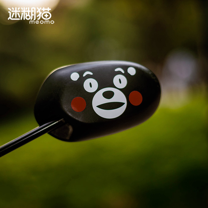 Calf Electric Car Sticker N1SM1M U1 mirror bear mirror bear mirror personality decoration cute cartoon sticker