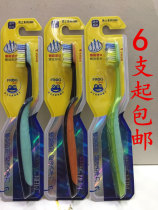 6 Frog Toothbrushes Germany Import Wave Spiral Brushed Adult Tongue Tundra Fur Metahard Toothbrush 168B