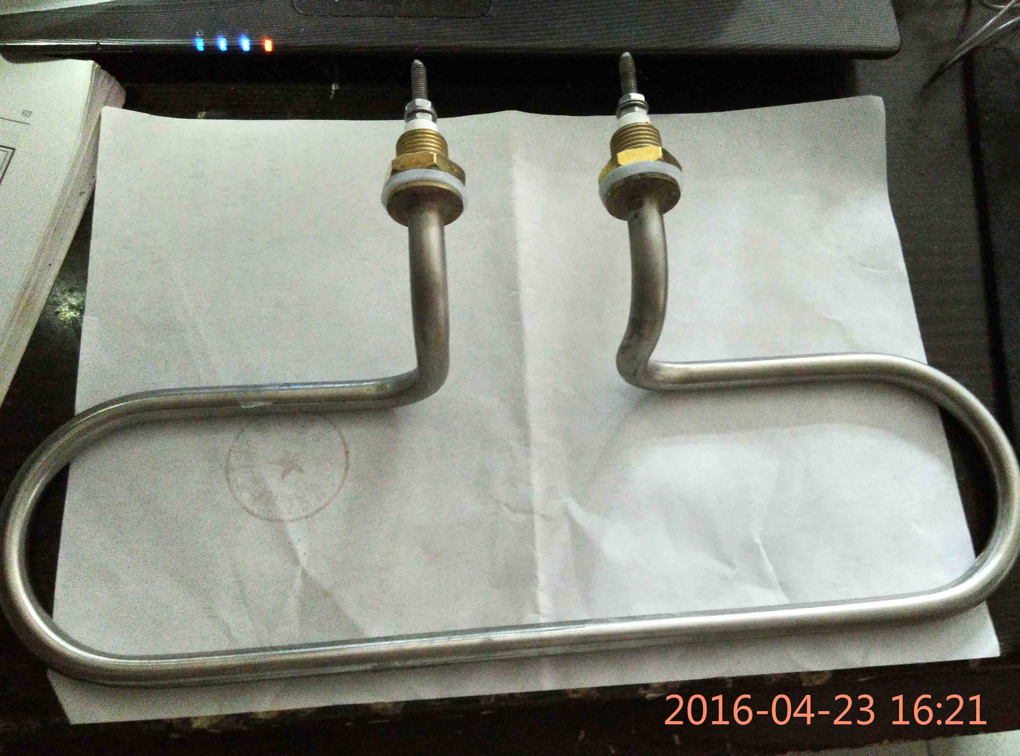 Jufu and other constant temperature and humidity box humidification heating tube 4 kW high-power stainless steel long screw head is easy to use