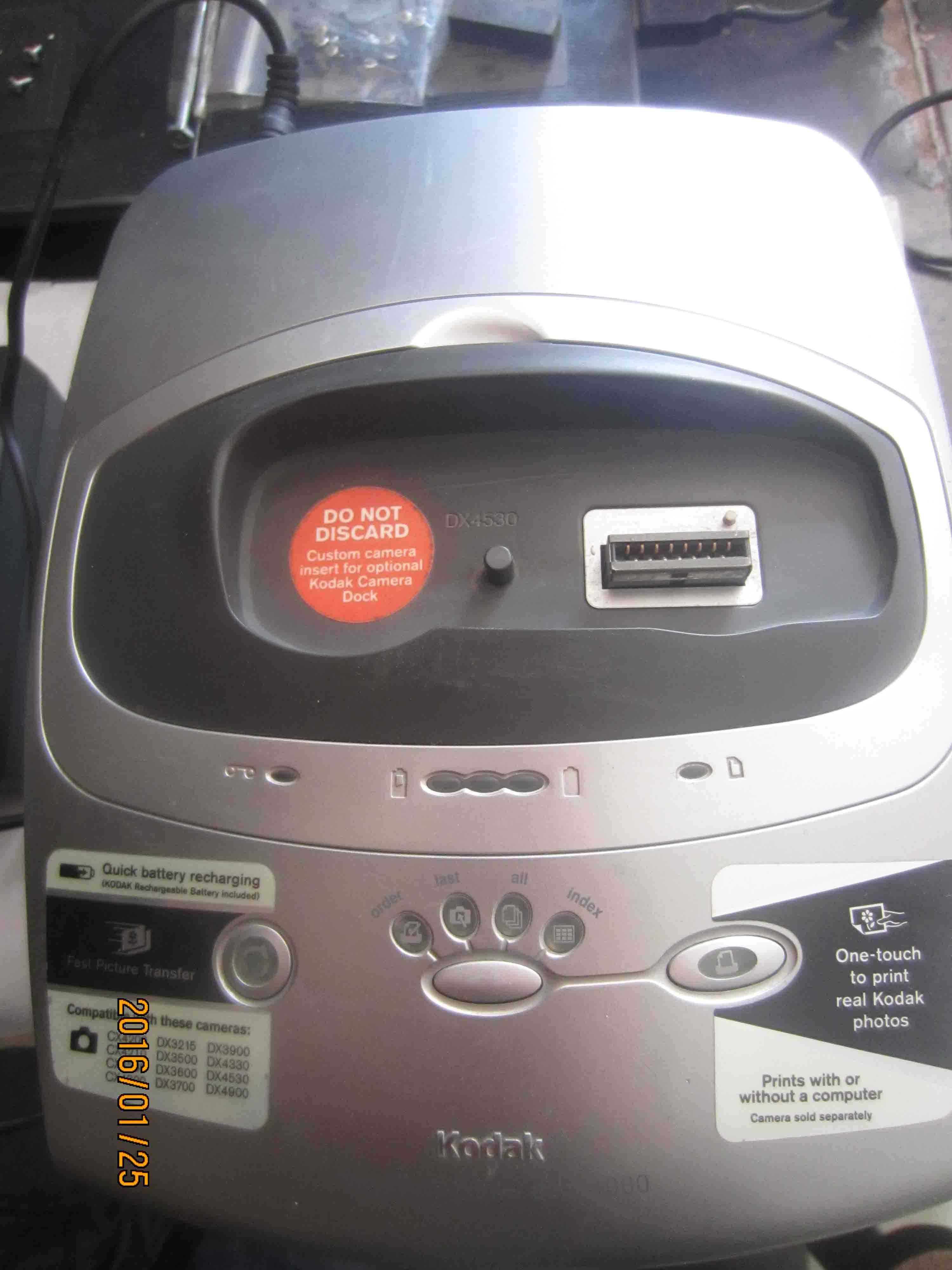 The authentic Kodak Kodak digital camera printer EasySHARE printer 4000 is useful