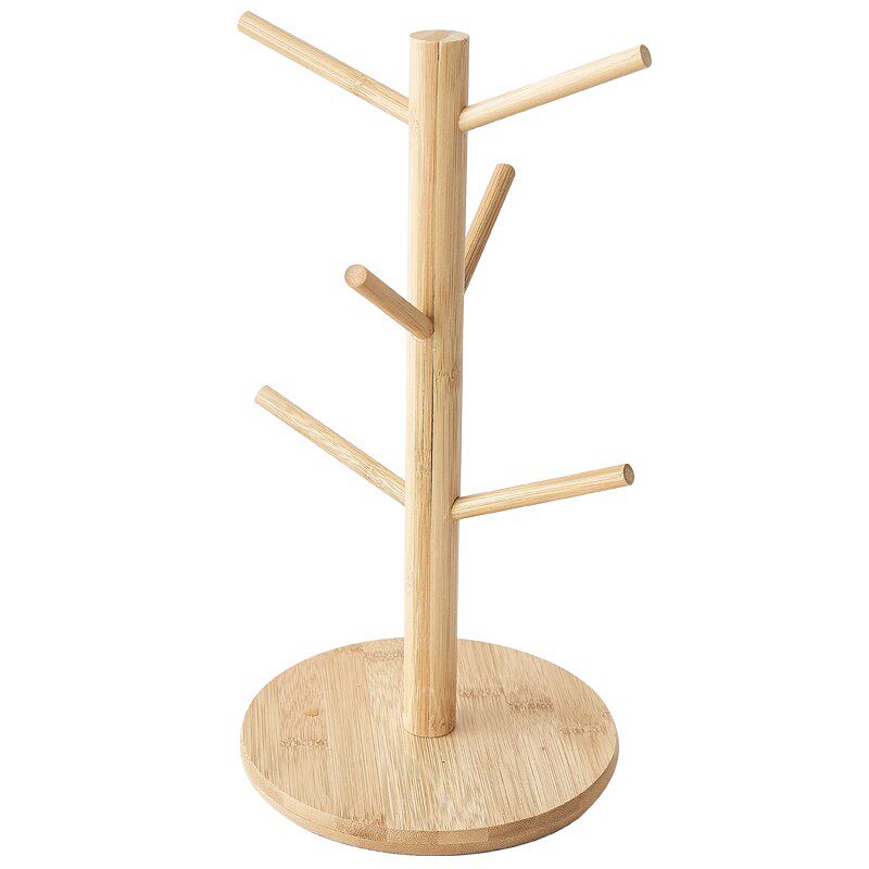 Nordic Round Bottom Bamboo Cup Holder Creative Ornament Home Simple Living Room Coffee Table Simple Dining Table Decorations Small Ornament