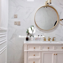 Modern Nordic kitchen bathroom marbled Diamond glazed wall tiles jazz white tile glazed tiles 300x600