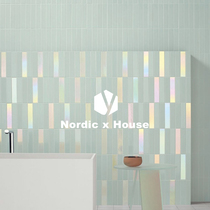 Net red ins magic bar background brick hand-made brick dining kitchen balcony bathroom sanitary wall brick homestay tile tile