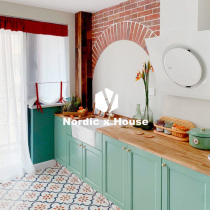 Nordic vintage small tiles toilet non-slip floor tiles homestay tiles tiles balcony tiles kitchen wall tiles 200x200