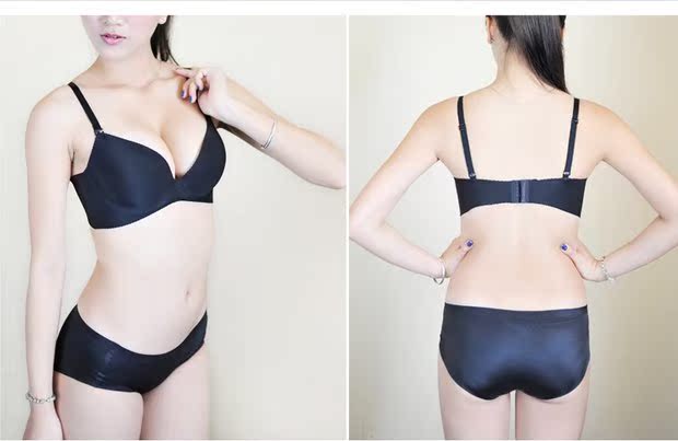 Bộ đồ lót liền mạch một mảnh mới tập hợp áo ngực màu nude vô hình với cùng một bộ quần áo 20810335 shop đồ lót cao cấp
