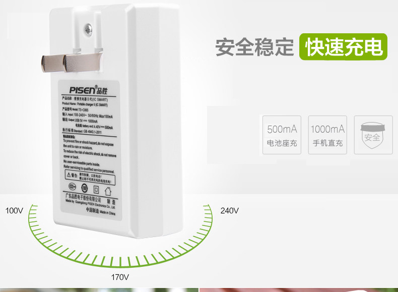 chargeur PISEN pour téléphones SAMSUNG SAMSUNG - Ref 1299300 Image 13