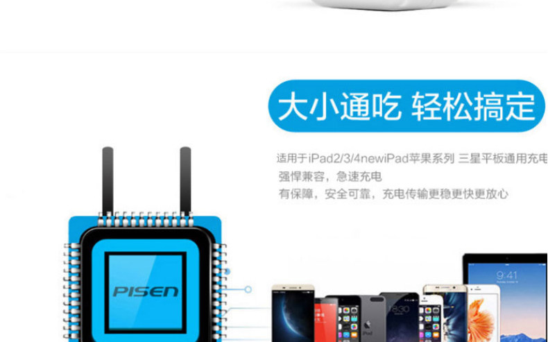 chargeur PISEN pour téléphones SAMSUNG SAMSUNG - Ref 1291276 Image 9