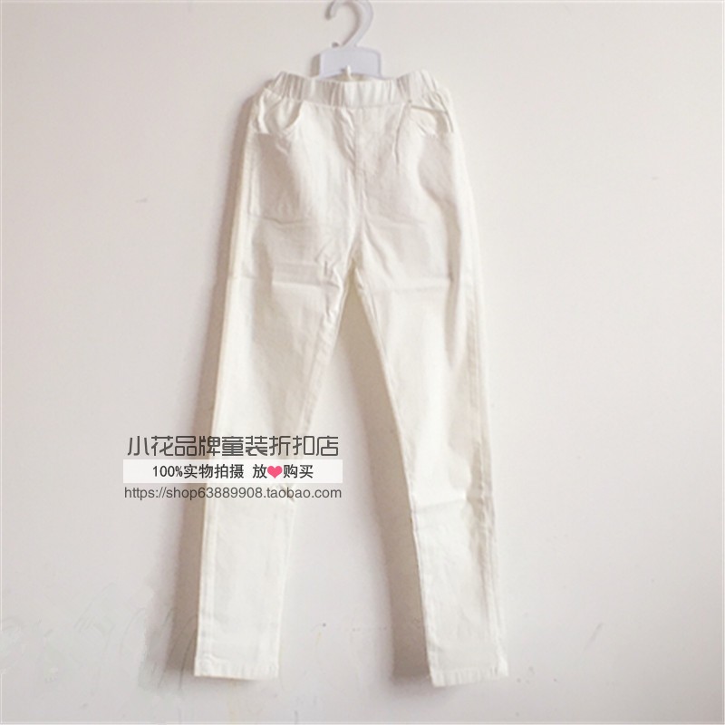 Tadaer spring summer new female CUHK Cotton Cotton Fabric Pencil Pants Slim length pants casual pants 100 hitch lap with elasticity