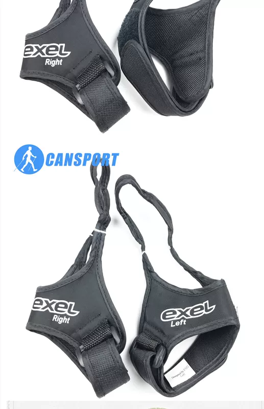 Phần Lan chính hãng exeL Bắc Âu đi bộ phụ kiện dây đeo cổ tay mía đính kèm trekking cực dây đeo tay - Gậy / gậy