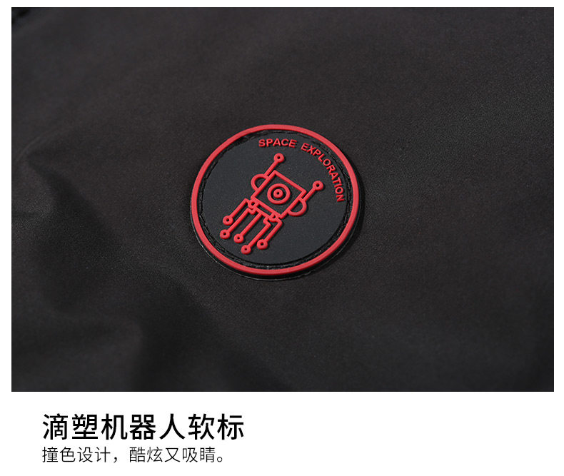 反季特价 高梵 儿童长款过膝 貂毛大领羽绒服 图8