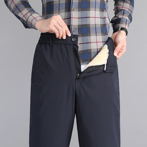 Бархатные наколенники, утепленные штаны для пожилых людей, зимний ремень, для среднего возраста