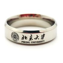 Ring custom-engraved commemorative ring college student graduation ring niche can be engraved hand-customized ring couple