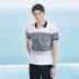 Thương hiệu nam kinh doanh thường xuyên cotton ngắn tay áo sơ mi POLO mùa xuân và mùa hè mới áo thun cotton trẻ trung - Polo