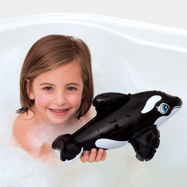 INTEX Cute Animal Bath Toy Baby Fun Water Swimming Inflatable Toy Children's Companion Toy