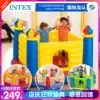 INTEX trampoline Children's trampoline Home folding inflatable park Castle indoor trampoline toy