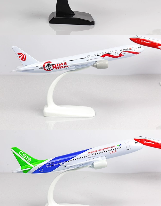Mô phỏng máy bay Boeing 777 mô phỏng hợp kim rắn Máy bay chở khách Oriental Southern Airlines Pulley Xoay