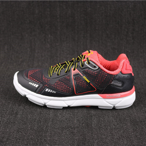 Foreign trade women's pillar bottom mesh breathable casual jogging shoes women's sports walking shoes light and comfortable soft bottom