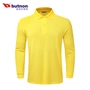 Butnon bart quần áo nam giản dị mùa xuân và mùa thu kích thước lớn áo thun dài tay áo polo thể thao giản dị 6129 - Áo polo thể thao polo nữ