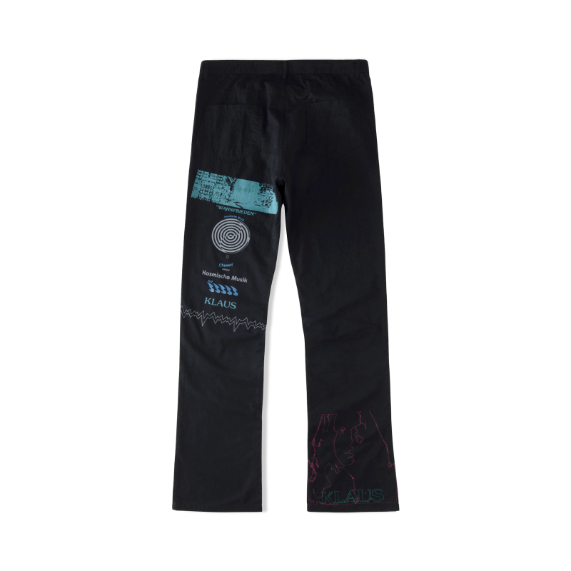 Oriental Dragon Sama Undercover06Ss t Period Klaus Swirl Print Slim Fit Trousers