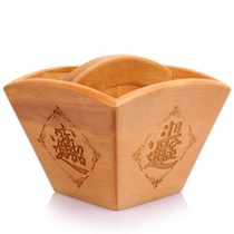 Rice rice bucket rice old-fashioned Shengzi square antique opening Shengzi wedge wedding wedding lucky ornaments